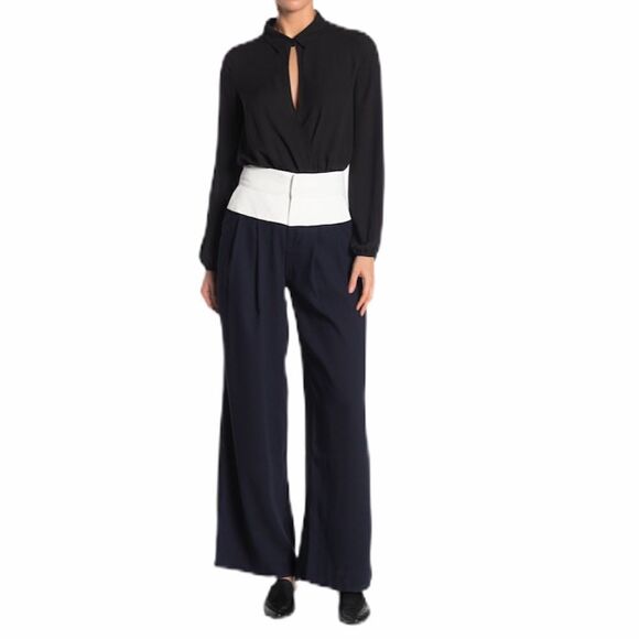 Joie Analina High Waist Wide Leg Pants NWT Sz 4 - Picture 1 of 3